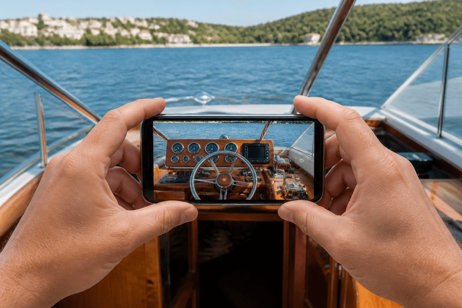 Photograph the helm, the engine, and the parts a buyer will actually inspect.
